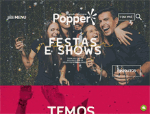 Tablet Screenshot of popper.com.br