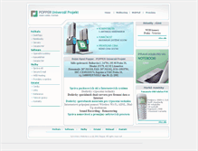 Tablet Screenshot of popper.cz